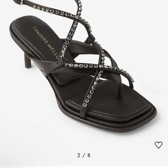 NIB, includes dust bag. Tamara Mellon, pillow top, genuine leather size 37. - Picture 2 of 9